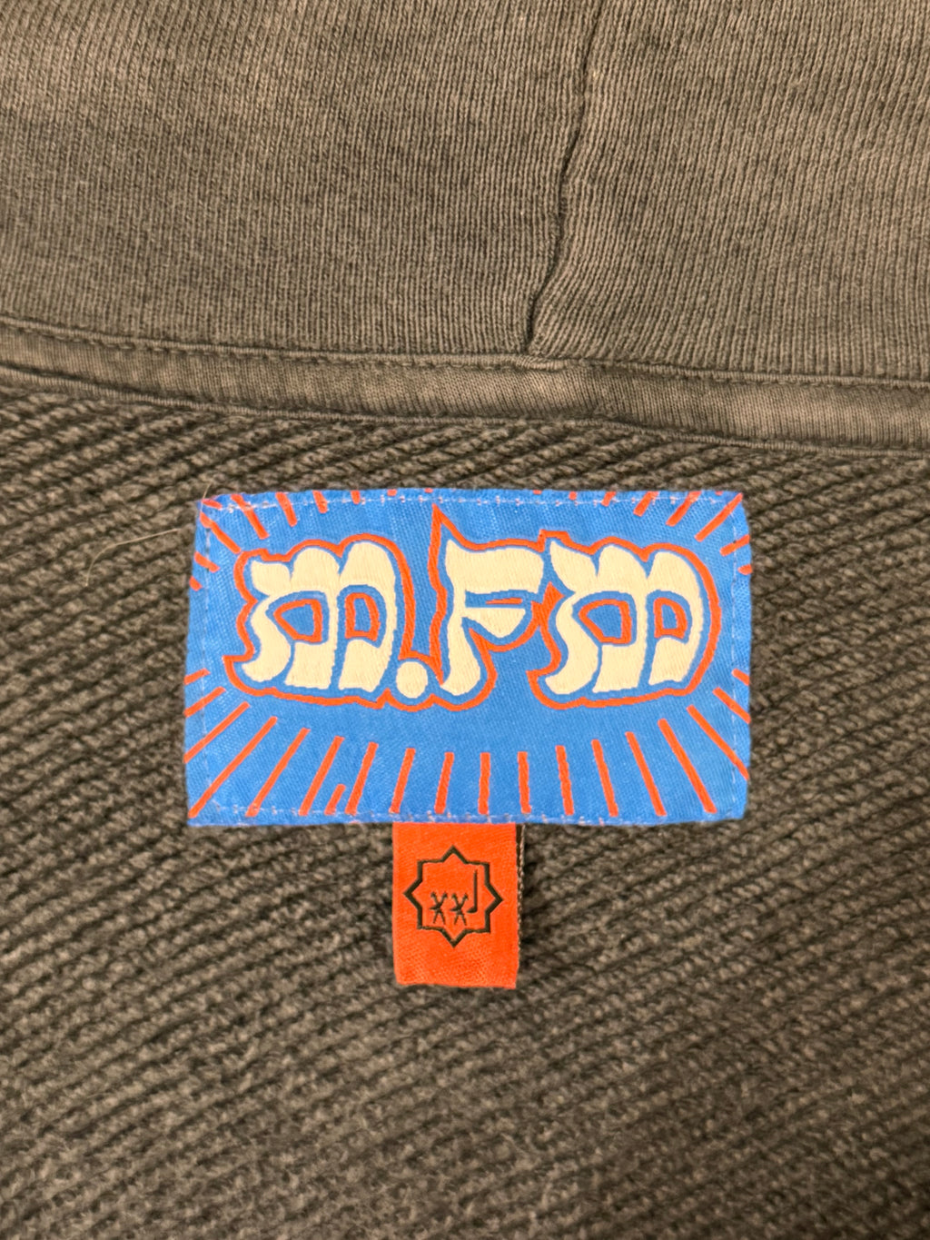 Murd333r.fm Chopper Rhinestone Zip Up