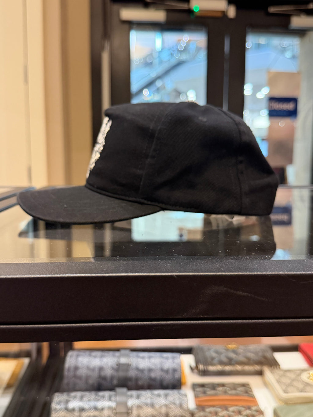 Chrome Hearts Dagger Denim Baseball Hat - Black