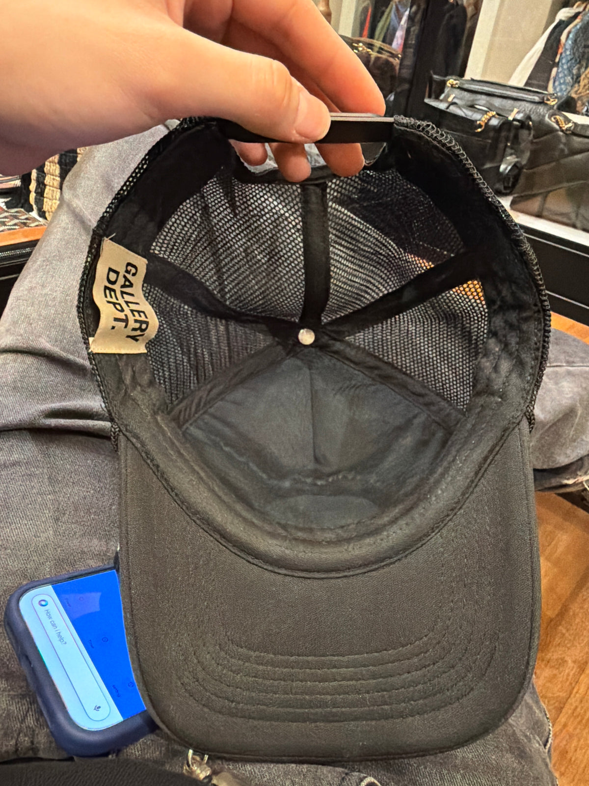 Gallery Dept. ‘Art That Kills’ Adjustable Baseball Cap - Black/Red