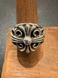 Chrome Hearts Keeper Ring Silver - size 8.5