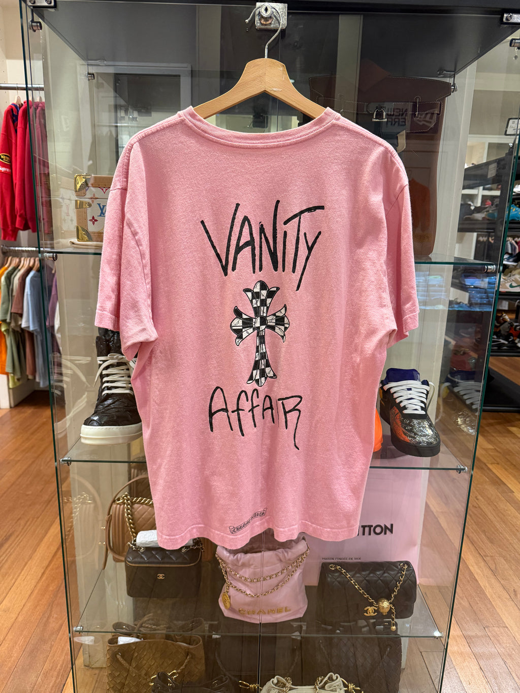 Chrome Hearts Matty Boy
'Vanity Affair' Tee - Pink