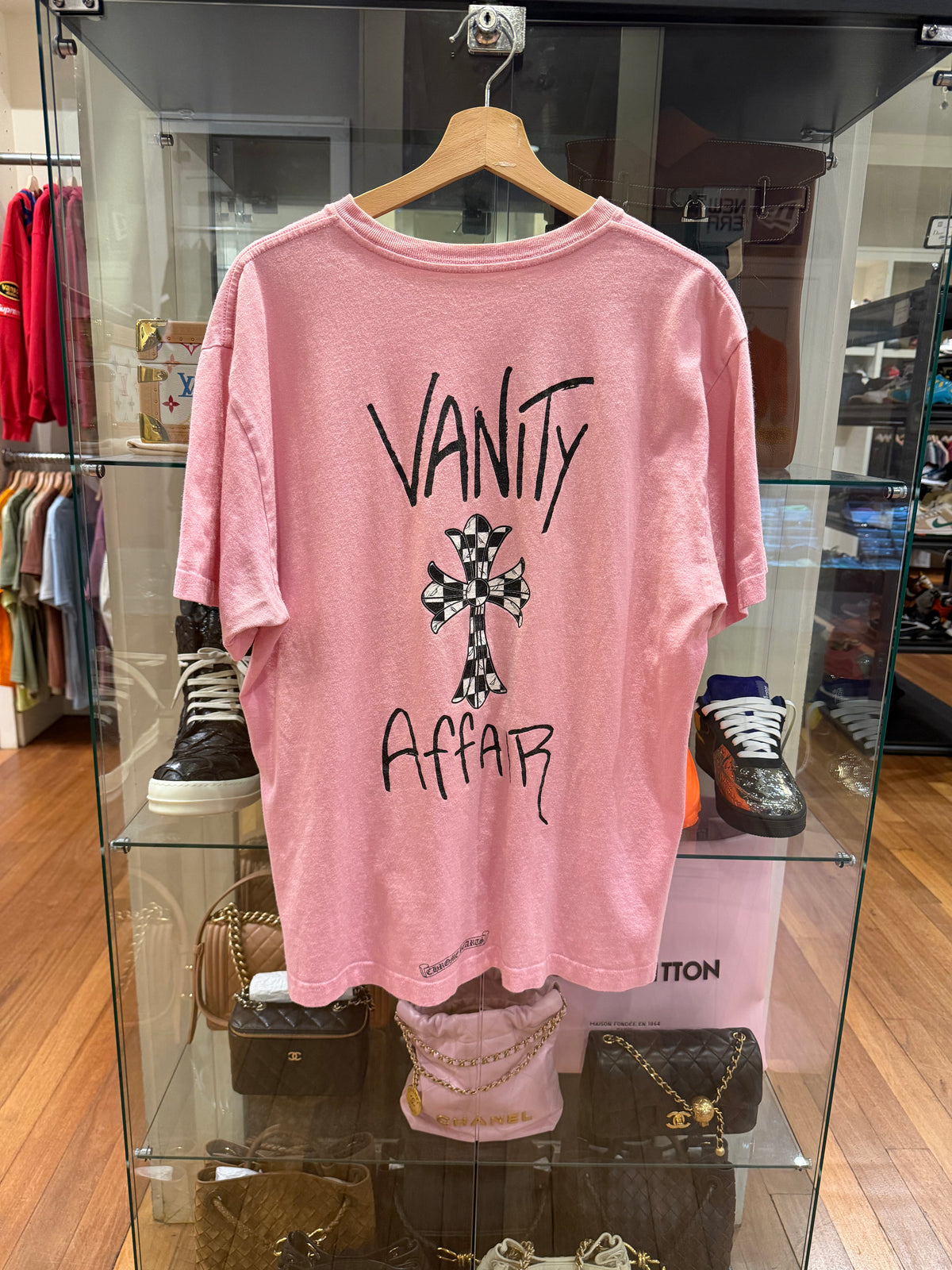 Chrome Hearts Matty Boy
'Vanity Affair' Tee - Pink