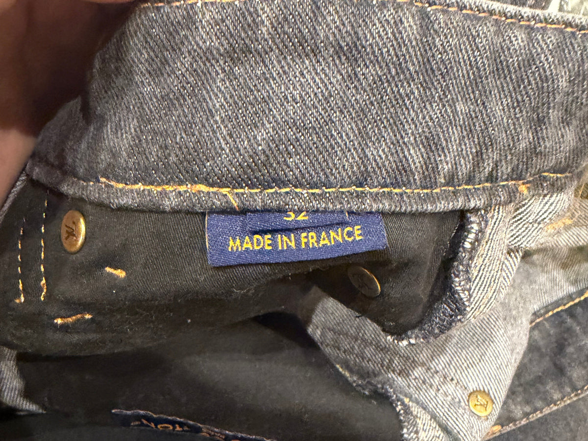 Louis Vuitton Flower Monogram Jeans