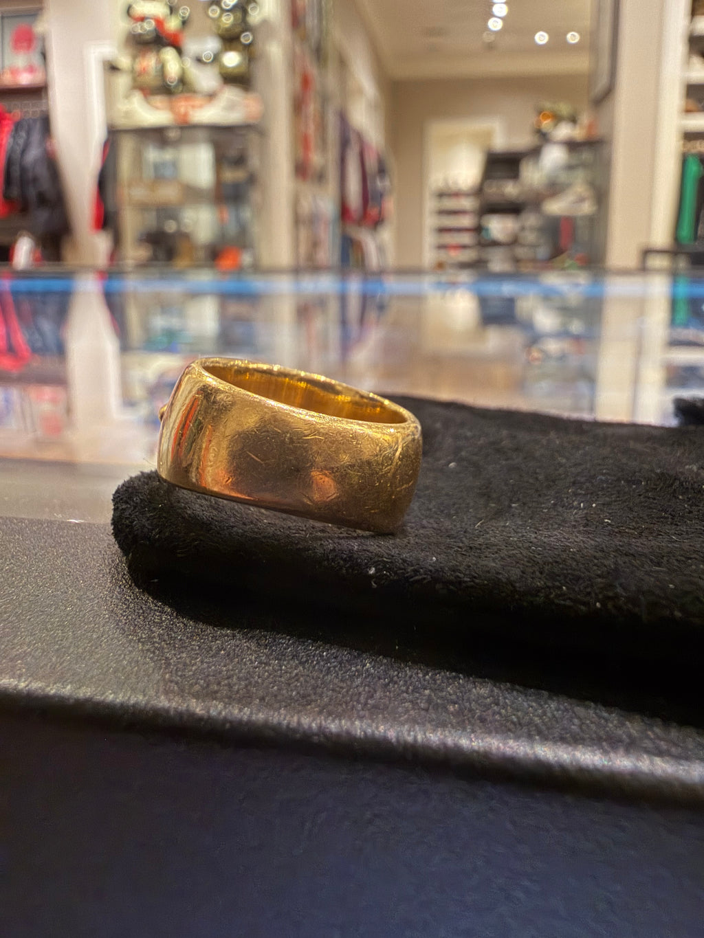 Chrome Hearts 22k Gold Double Floral Ring
