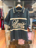 Louis Vuitton FW22 Vintage Cycling Polo Shirt - Blue
