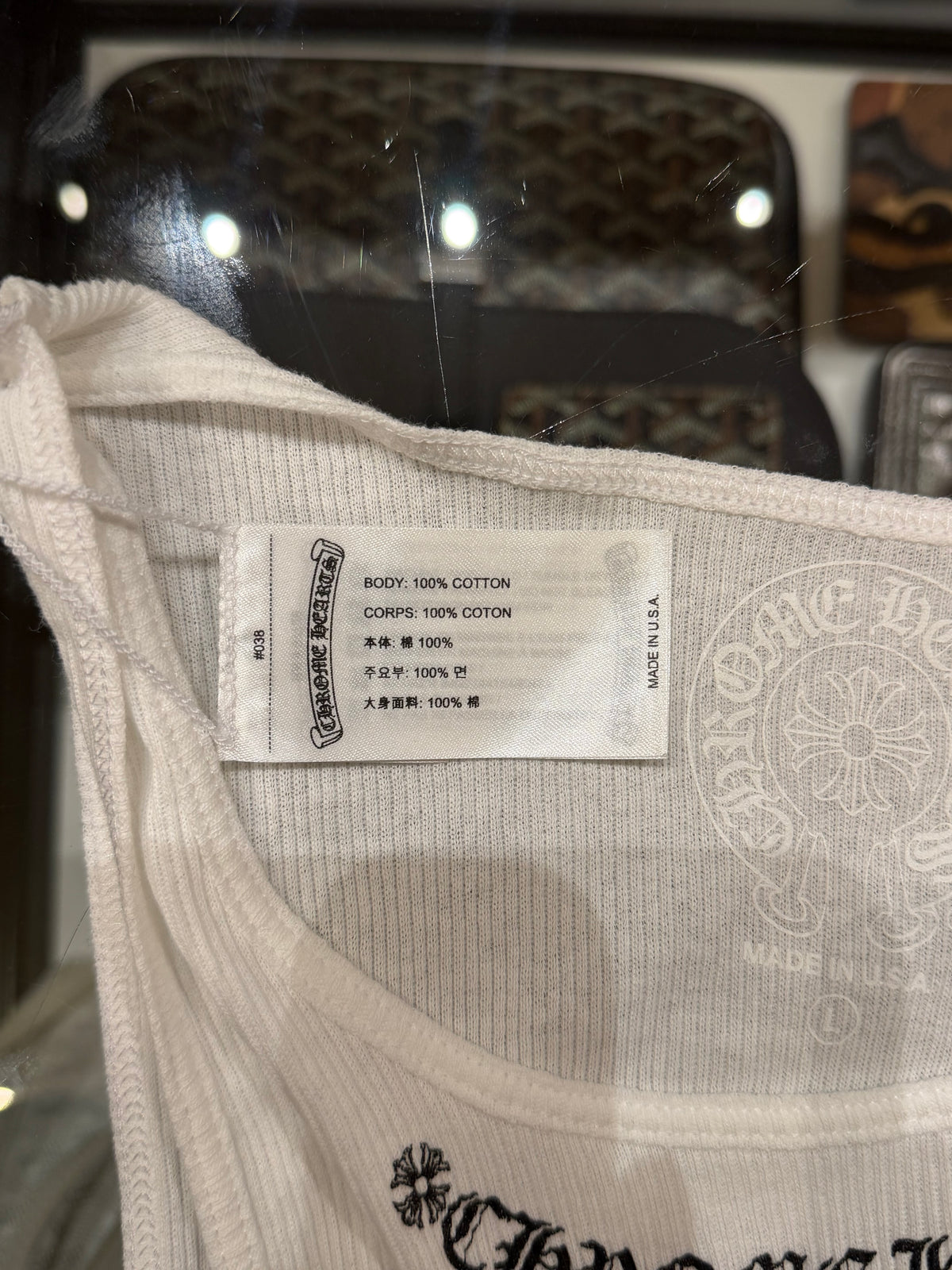 Chrome Hearts ‘Love You’ Tank Top