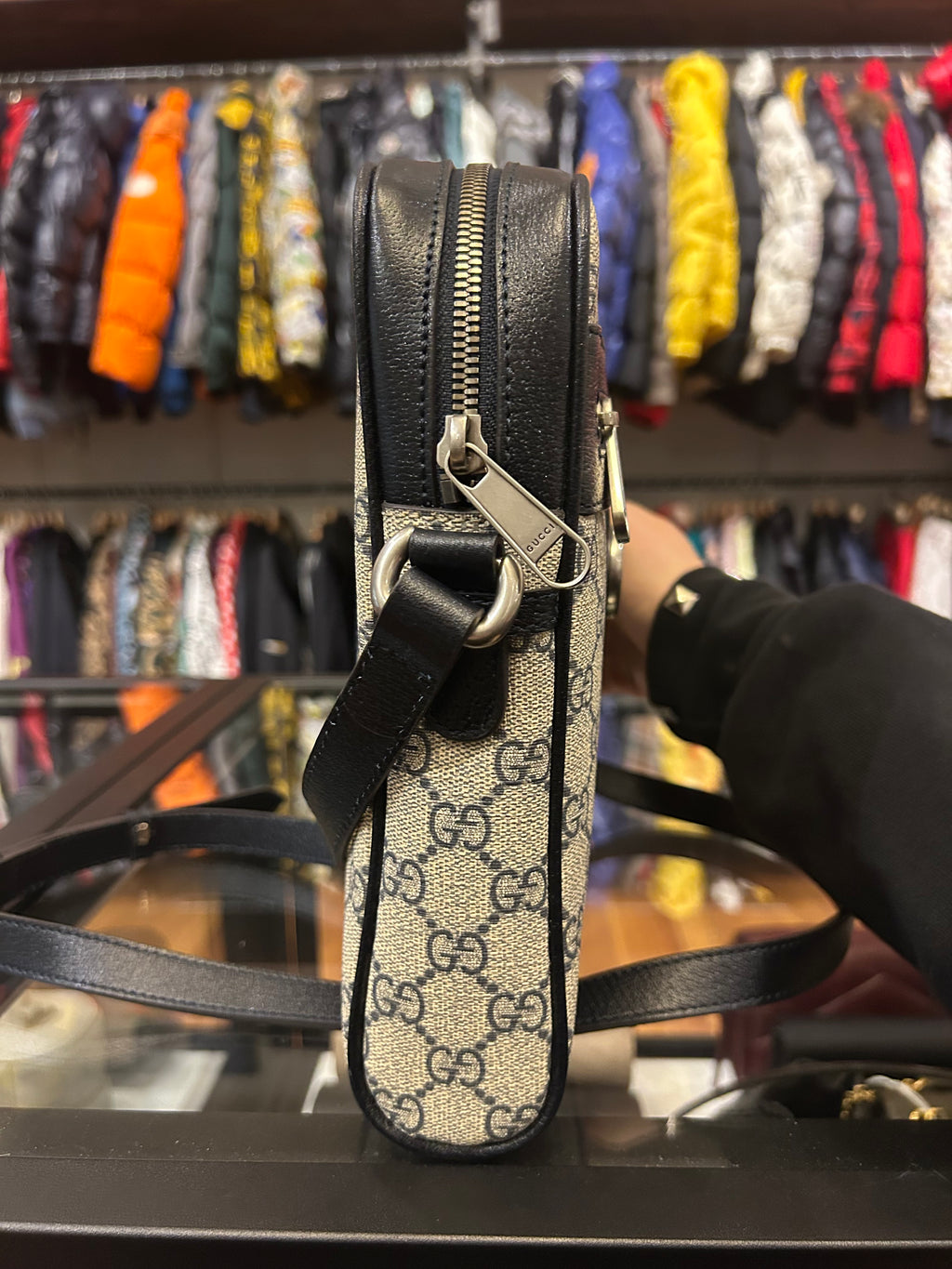 Gucci Ophedia GG Supreme Small Messenger Bag