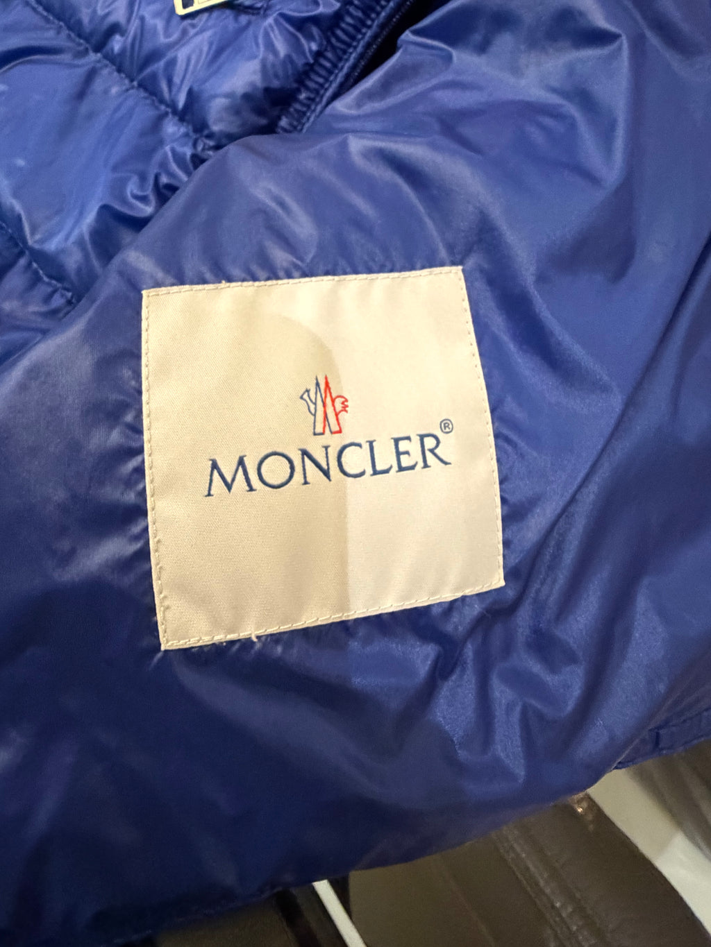 Moncler Gui Gilet Vest - Blue
