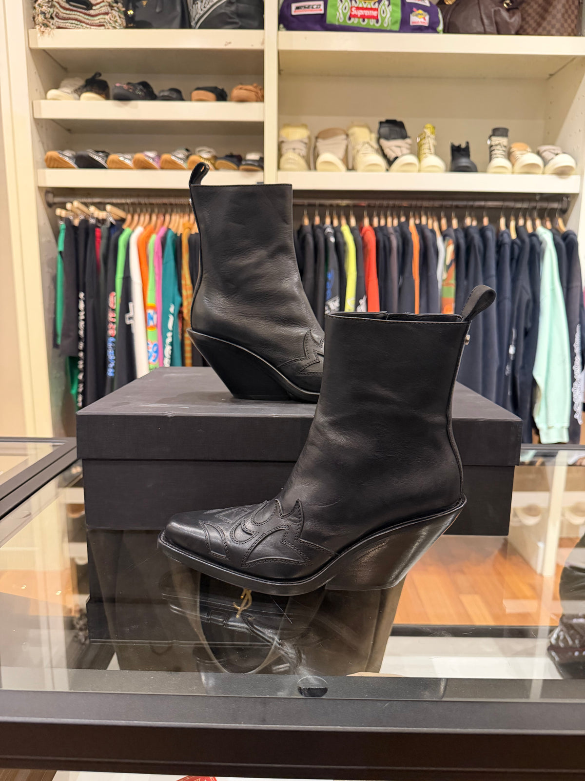 Ann Demeulemeester Heimo Ankle Boots - Black