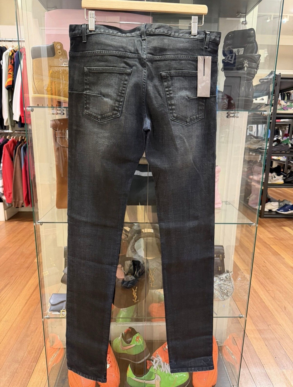 Dior Homme SS11 ‘Jake’ Oiled Coated Denim Jeans