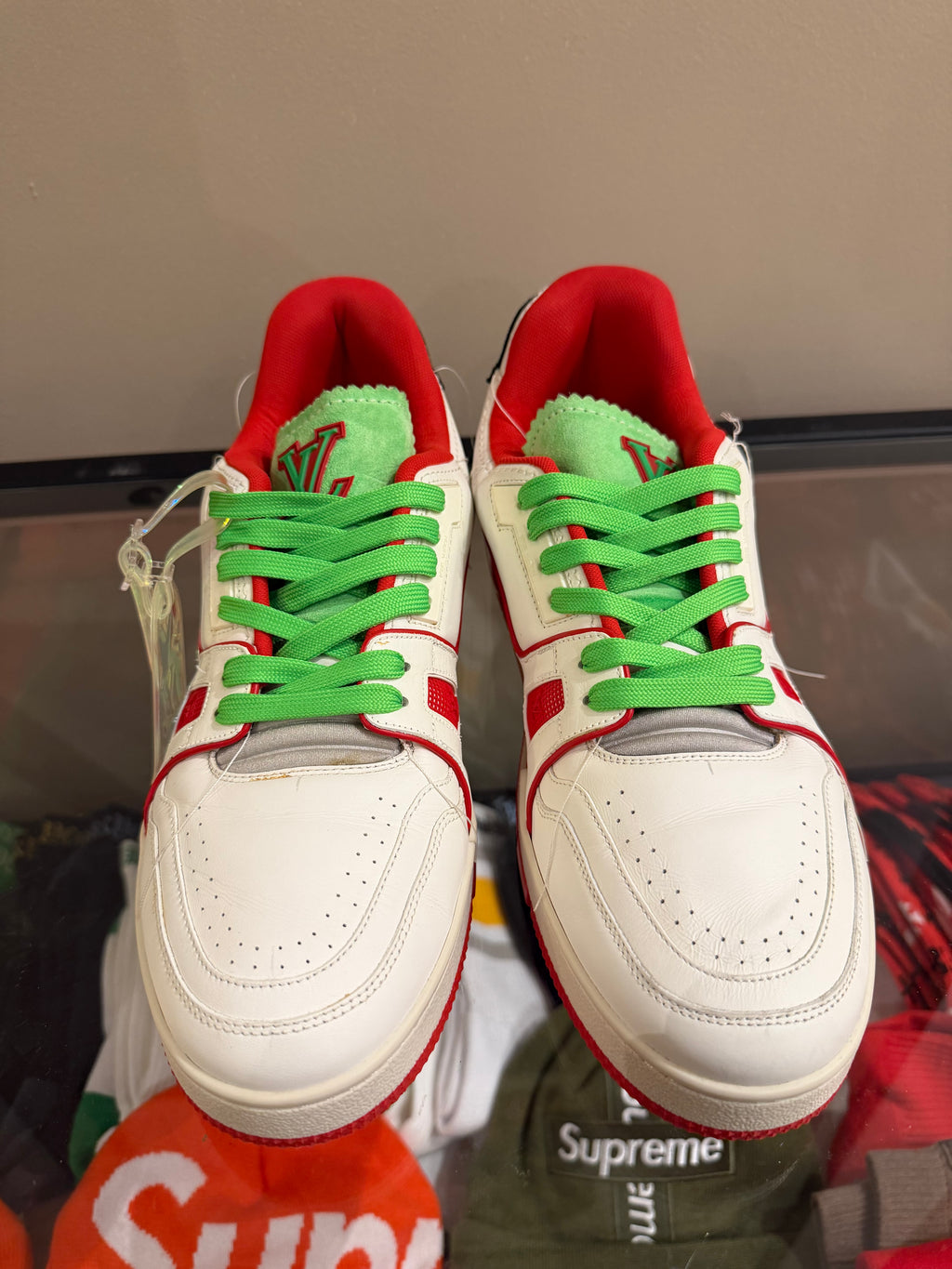 Louis Vuitton LV Trainer - Neon Red 'Soho Exclusive'