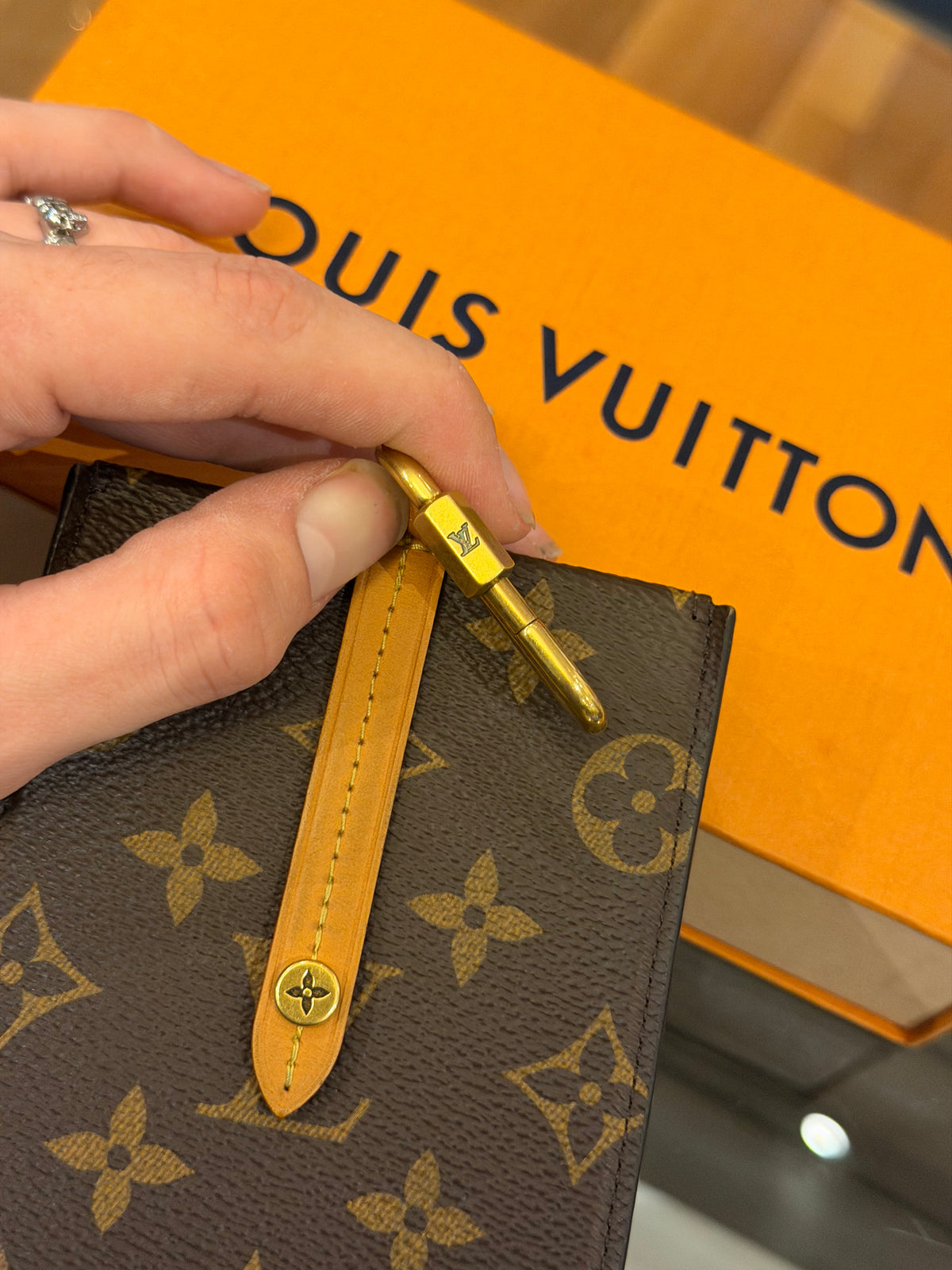 Louis Vuitton Leather LV Monogram Utility Cargo Belt