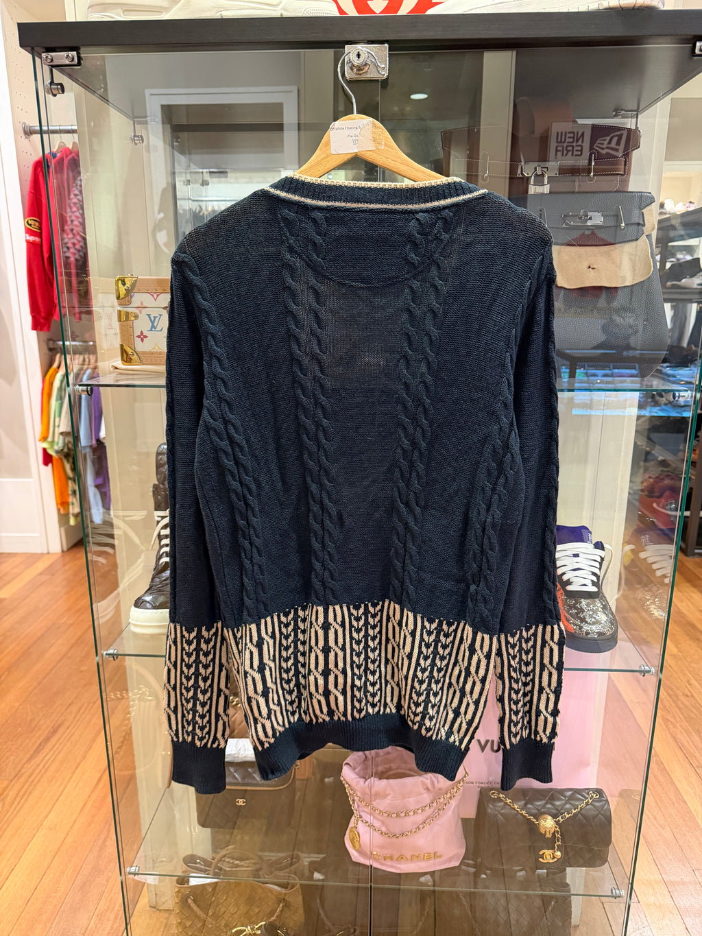 White Mountaineering Knit Cardigan Sweater
