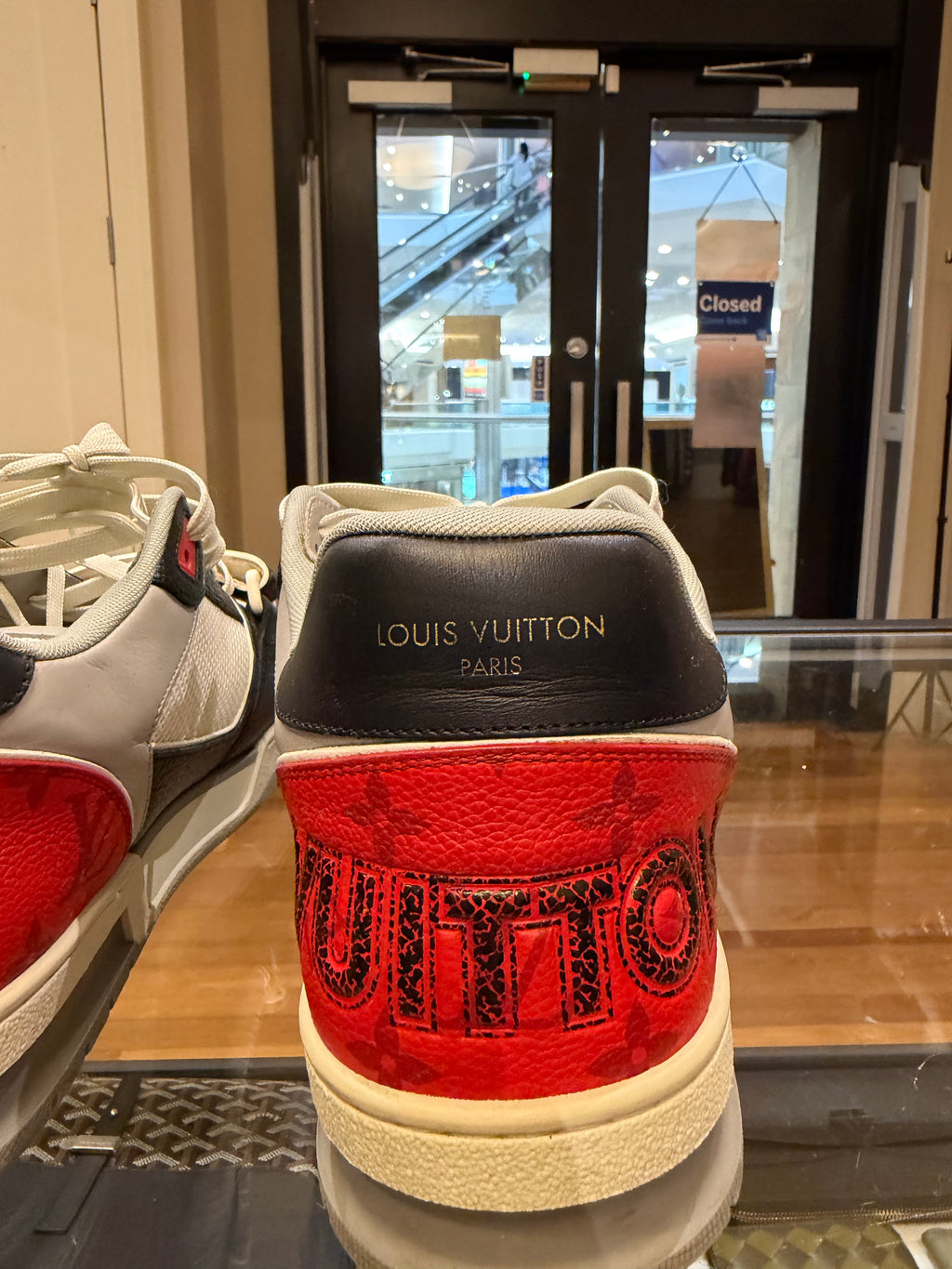 Louis Vuitton LV Trainer - Red/Grey/Black