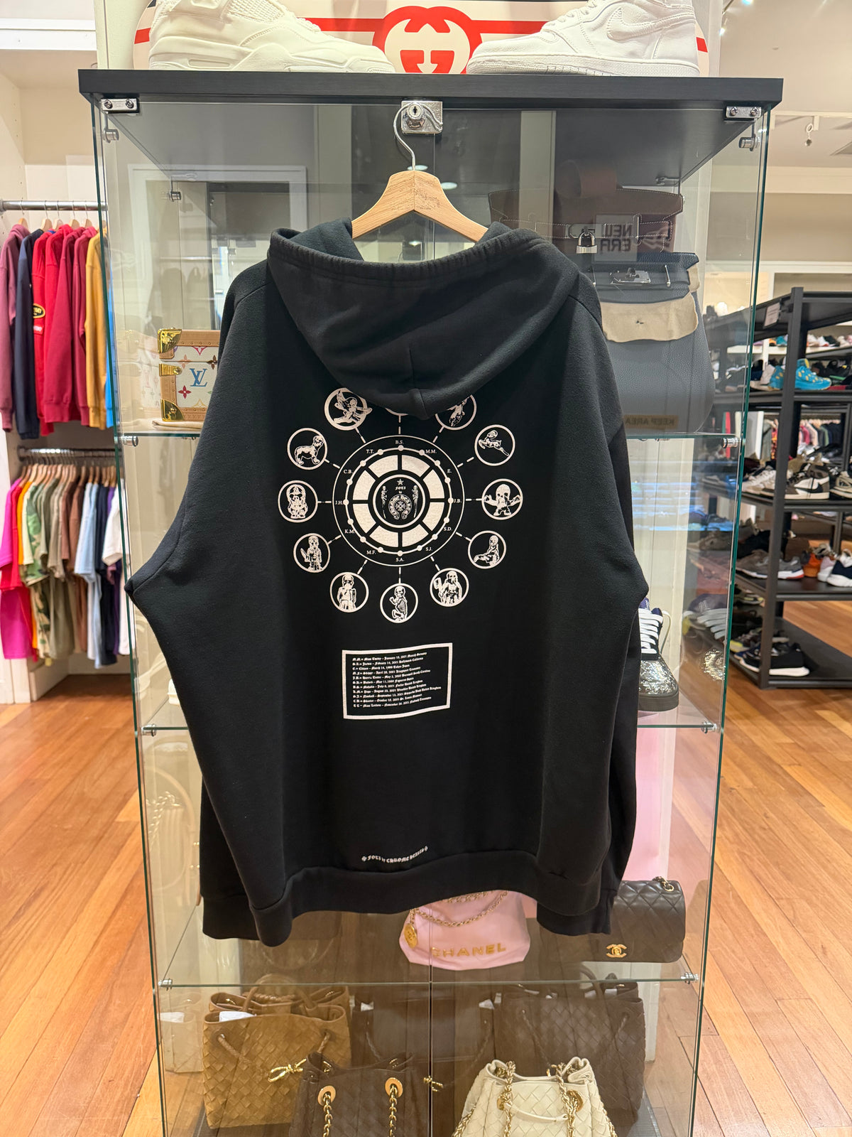 Chrome Hearts Foti Zip Up Hoodie