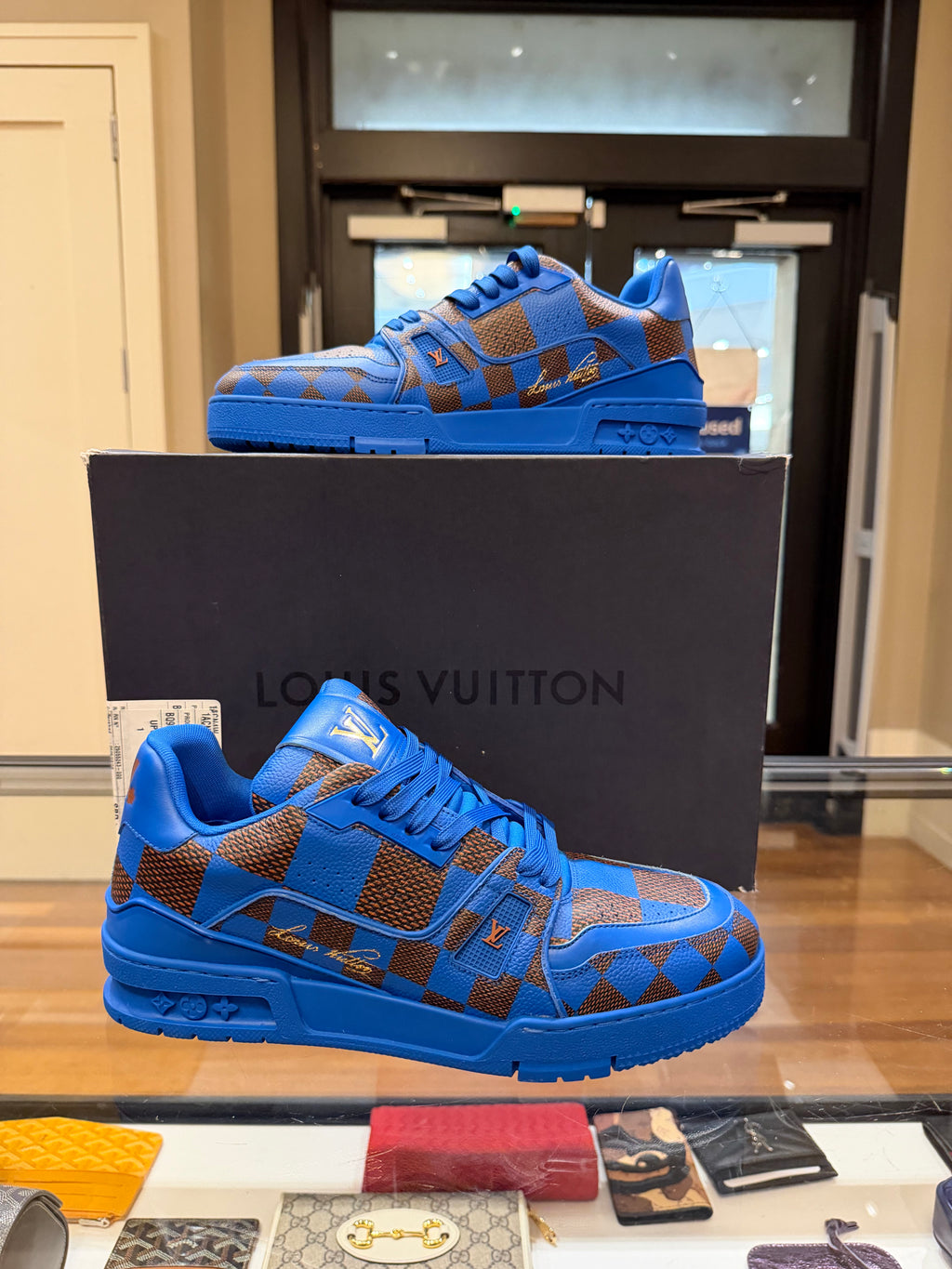 Louis Vuitton Trainer Sneaker - Blue/Brown