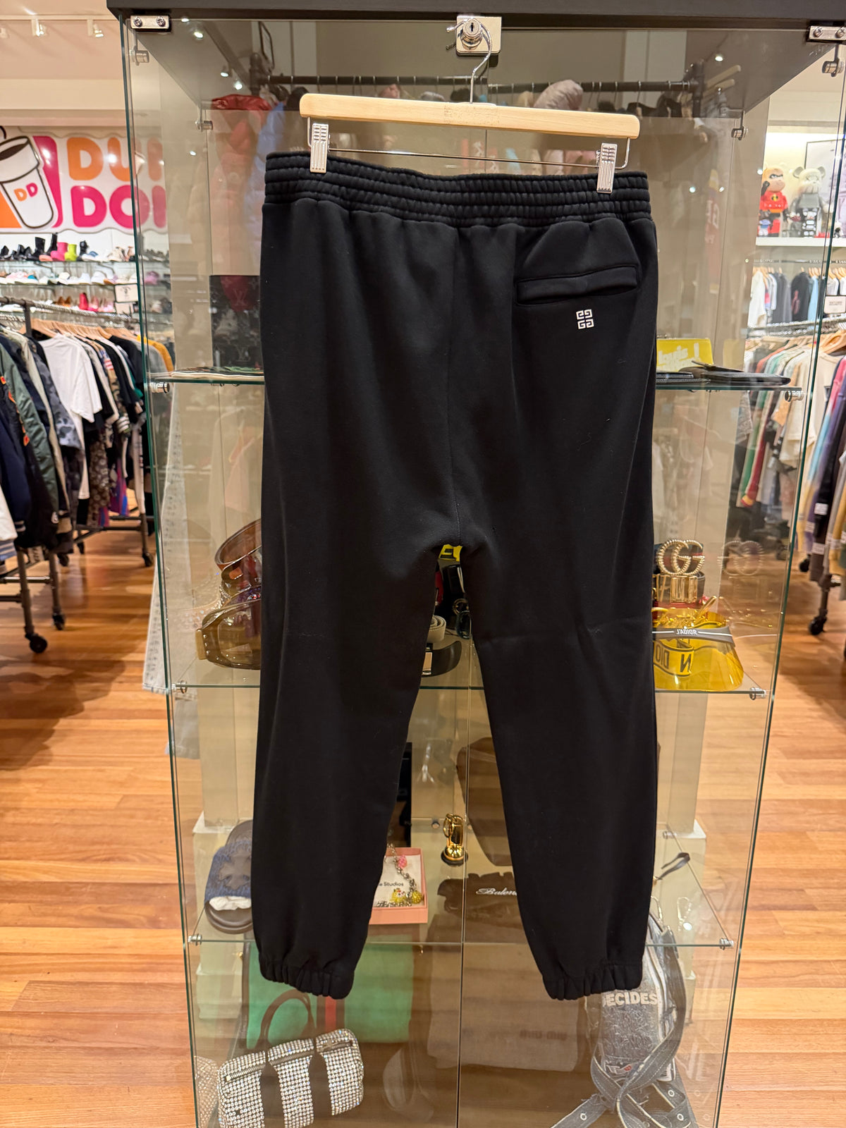 Givenchy Spellout Print Sweatpants - Black