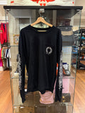 Chrome Hearts ‘Fuck You’ Horseshoe Pocket LS - Black