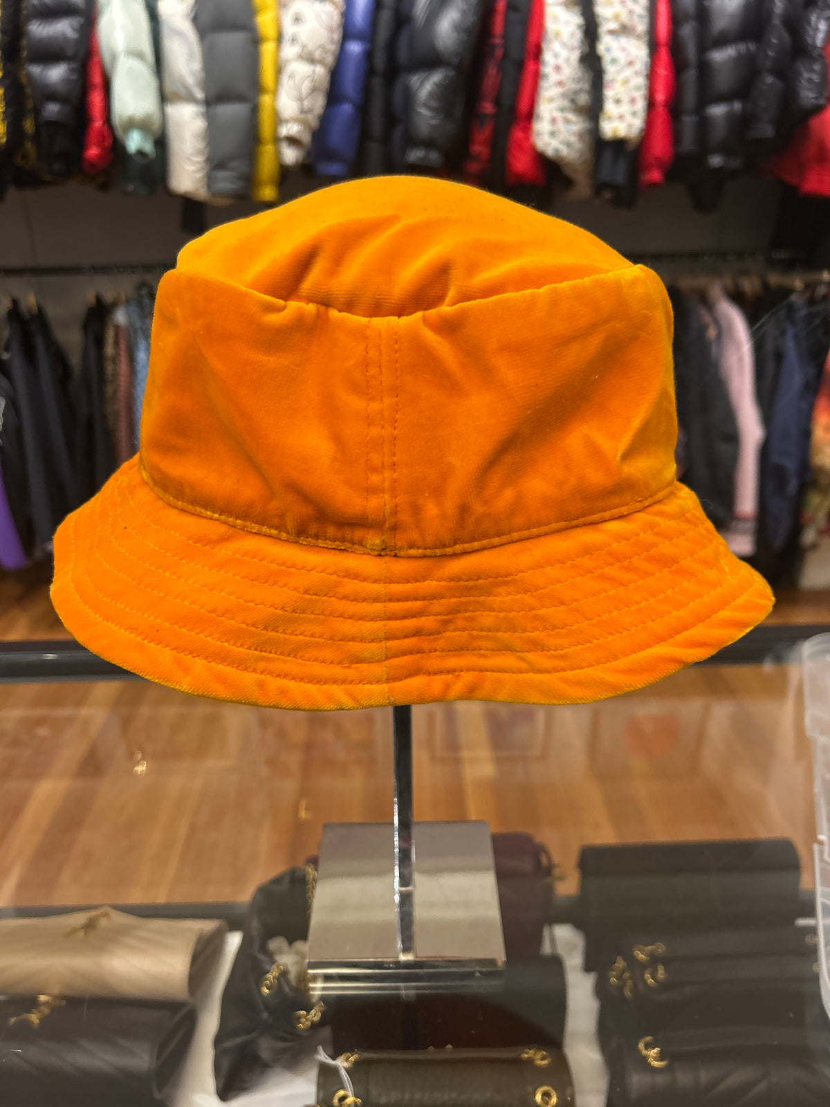Gallery Dept. Velour Hat - Orange