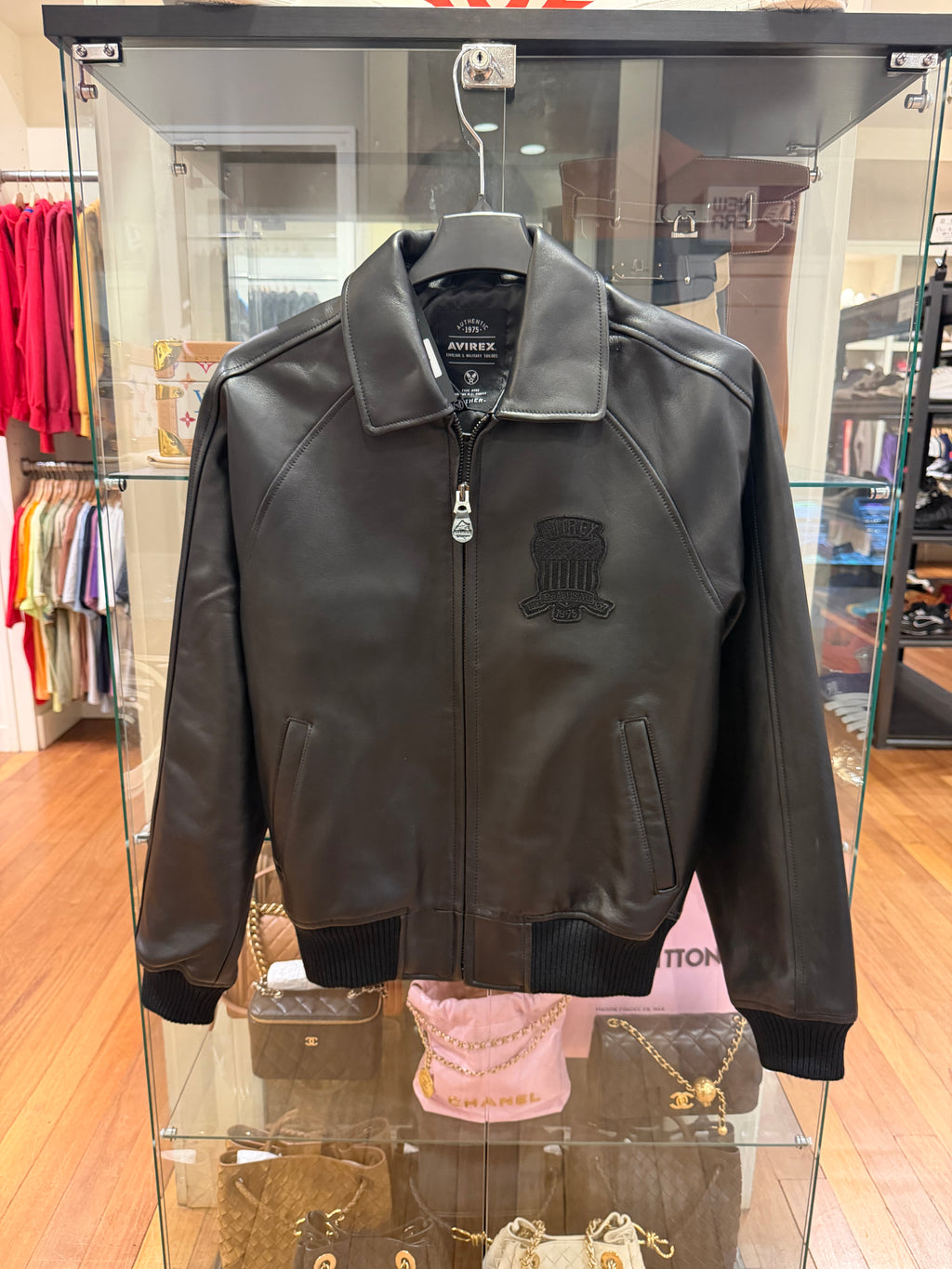 Avirex Icon Jacket - Triple Black