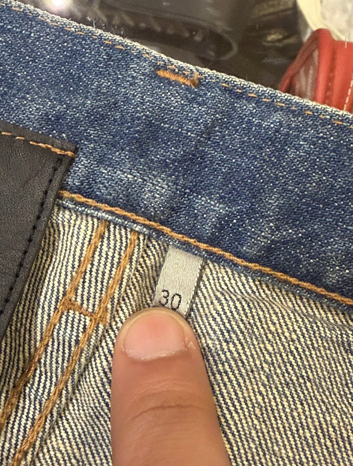 Dior Homme AW11 ‘Trat Quart’ Denim Jeans