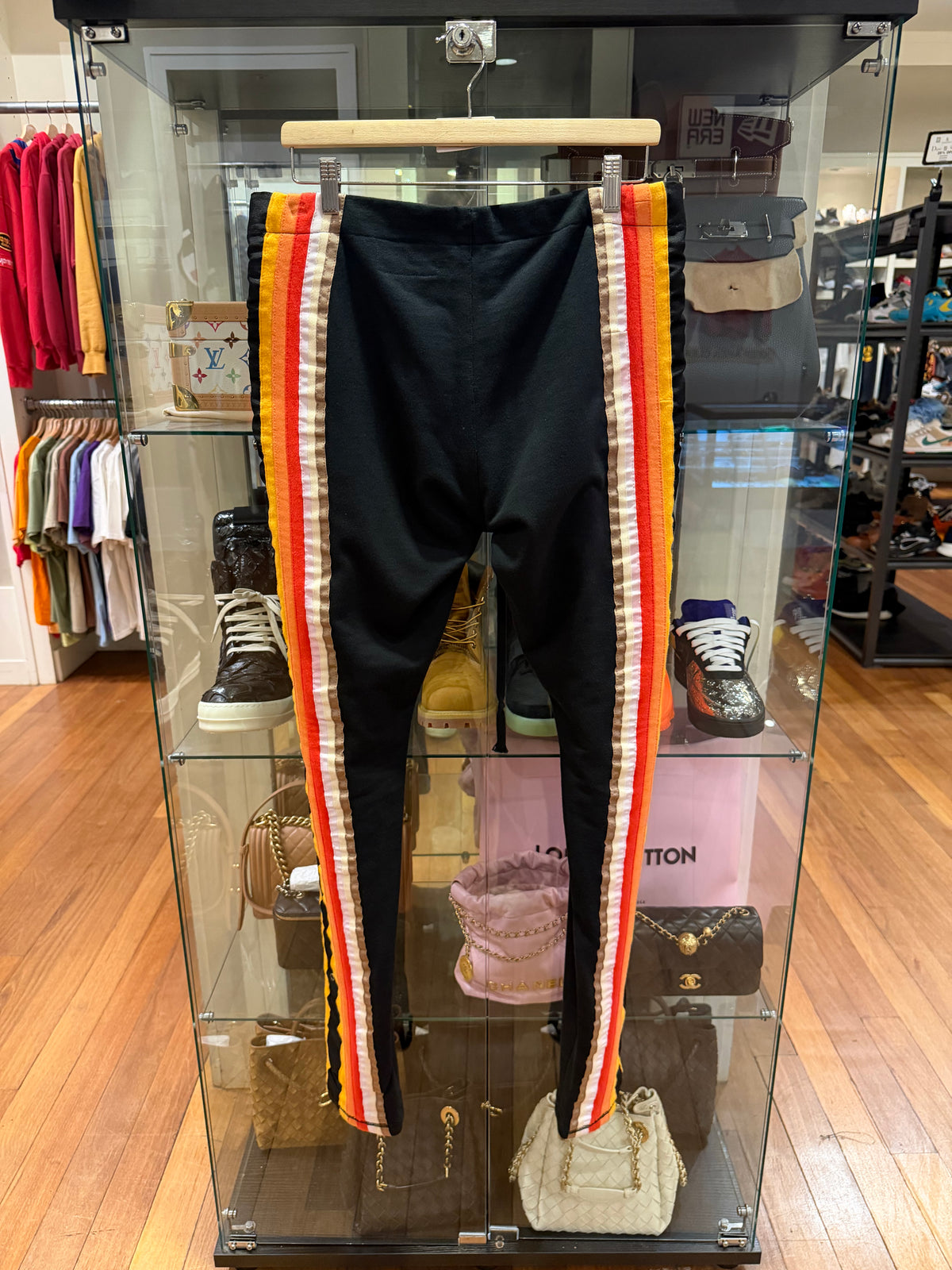 Greg Lauren Striped Sweatpants