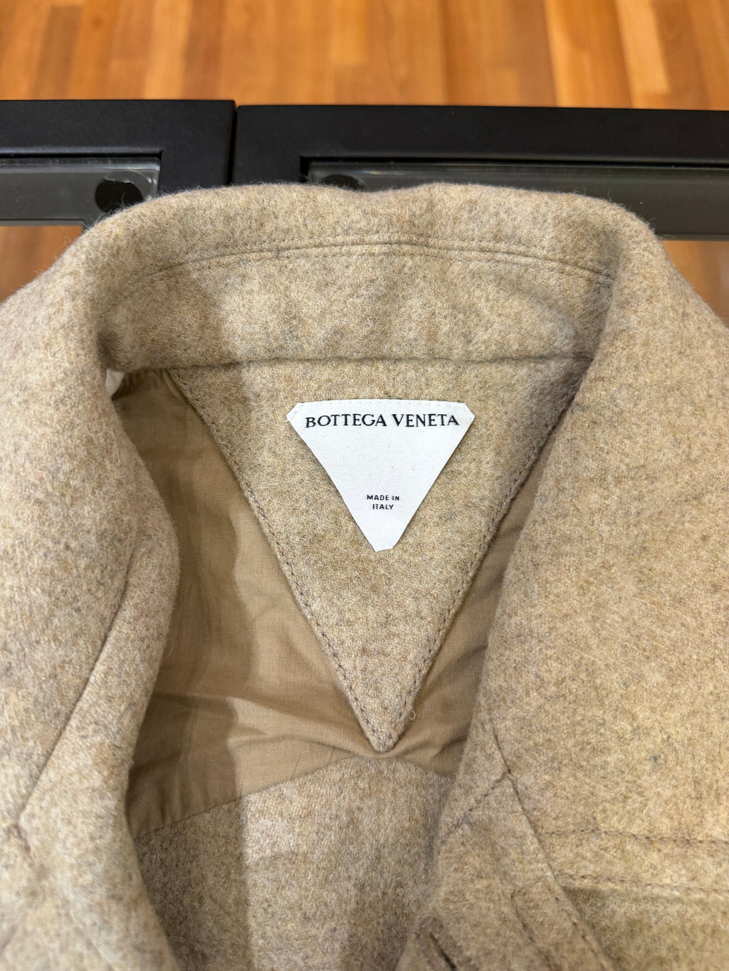 Bottega Veneta Wool Utility
Peacoat - Beige