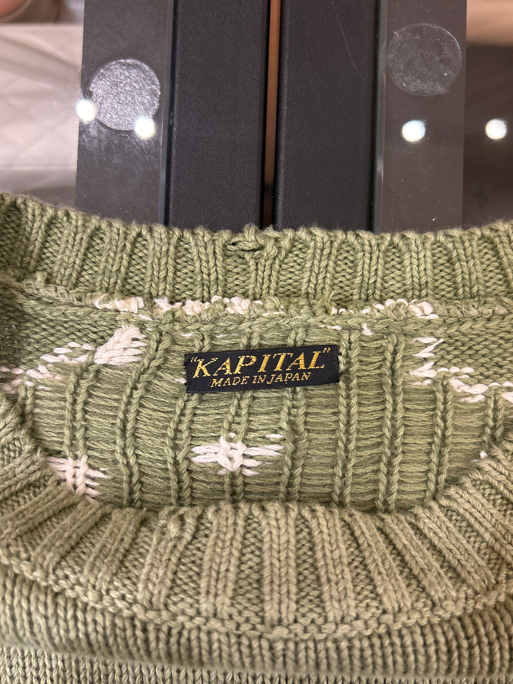 Kapital Bones Sweater Vest