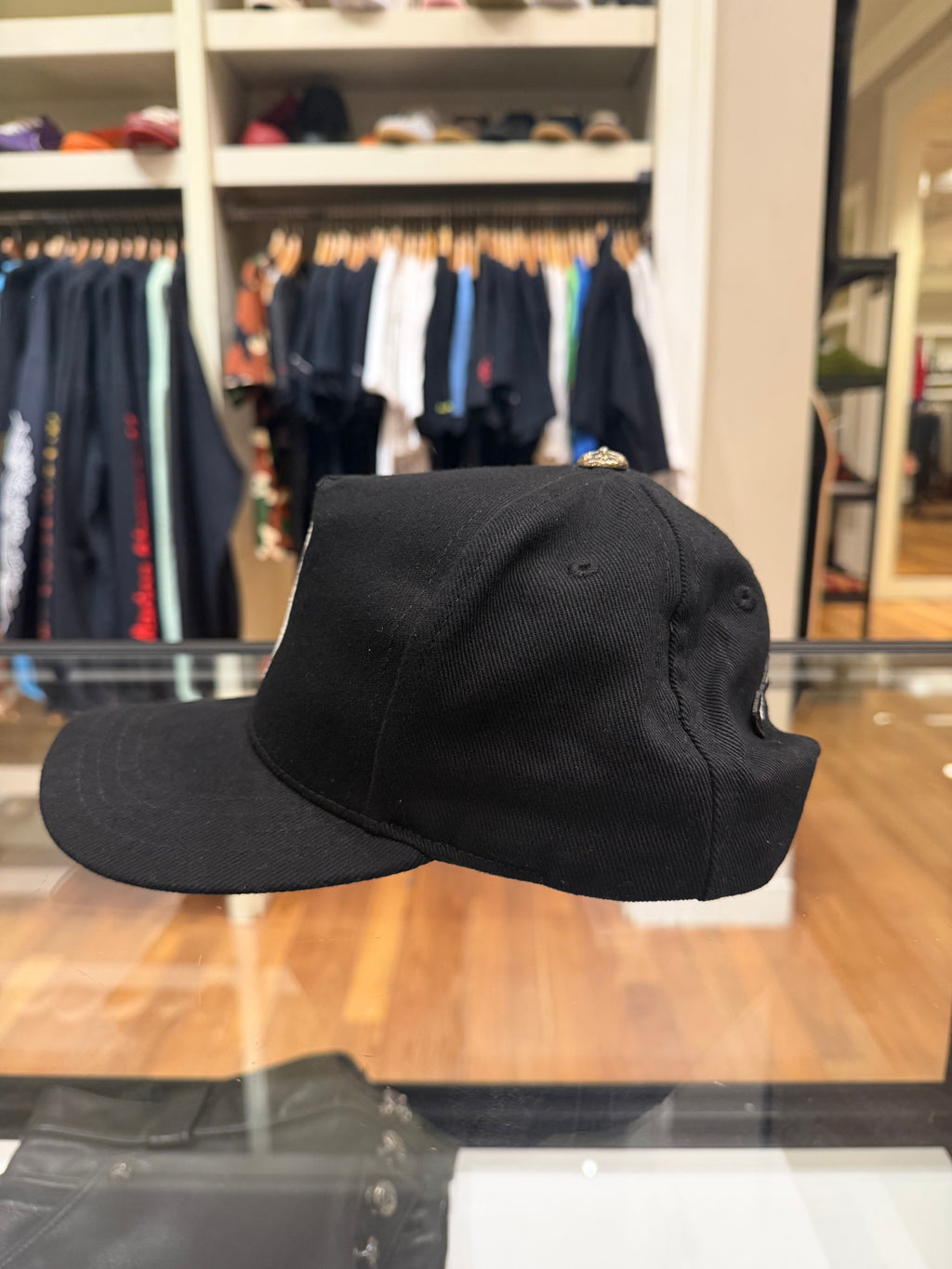 Chrome Hearts RS3 Dagger Snap Back Hat - Black