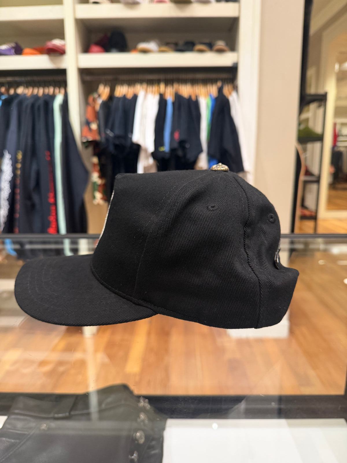 Chrome Hearts RS3 Dagger Snap Back Hat - Black