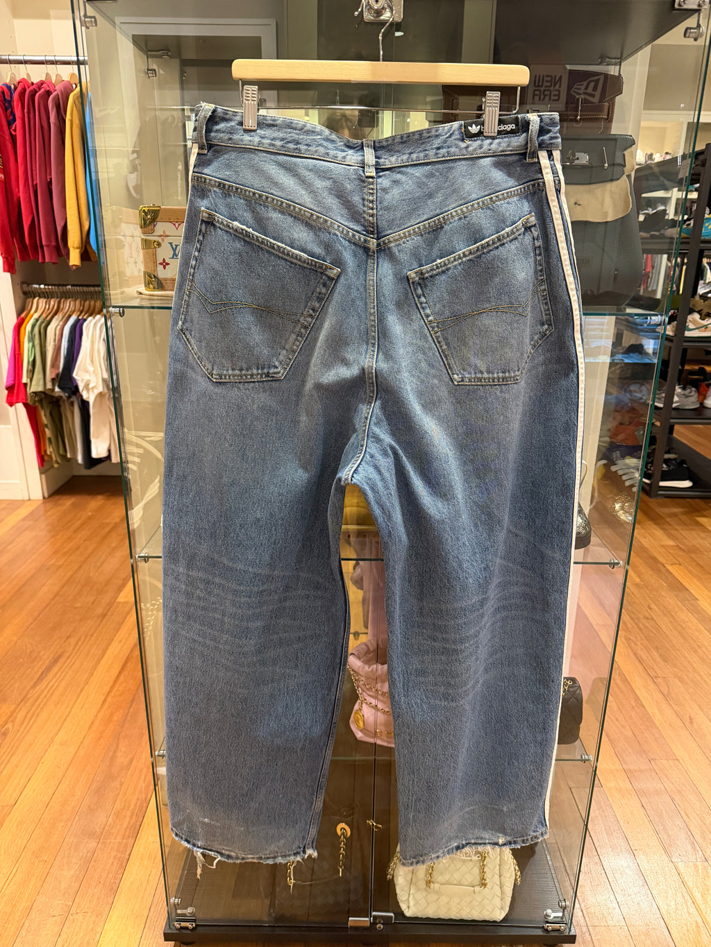 Balenciaga x Adidas Baggy Denim Jeans