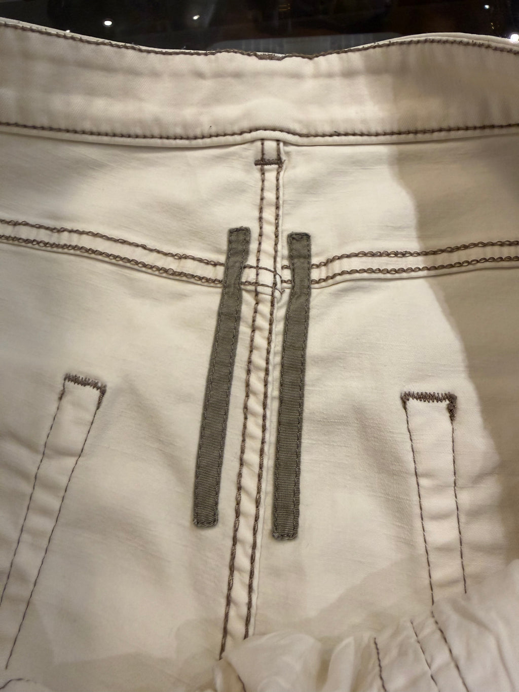 Rick Owens DRSHDE Detroit Cut Slim Fit Denim
Jeans - White