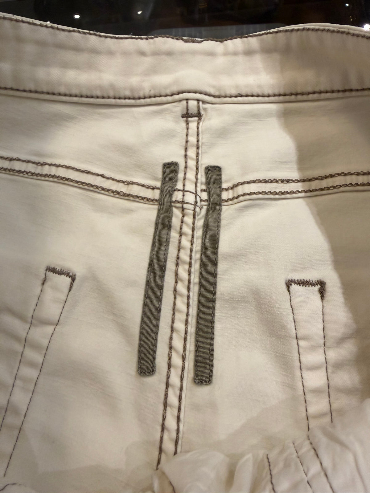 Rick Owens DRSHDE Detroit Cut Slim Fit Denim
Jeans - White