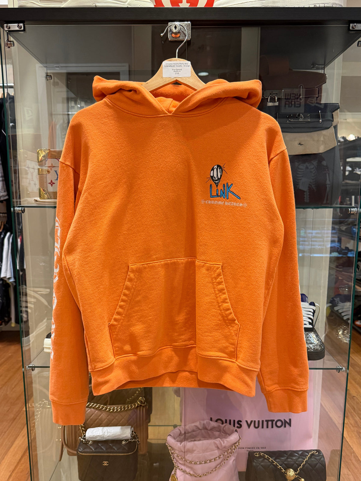 Chrome Hearts Matty Boy
'Link & Build' Hoodie - Orange