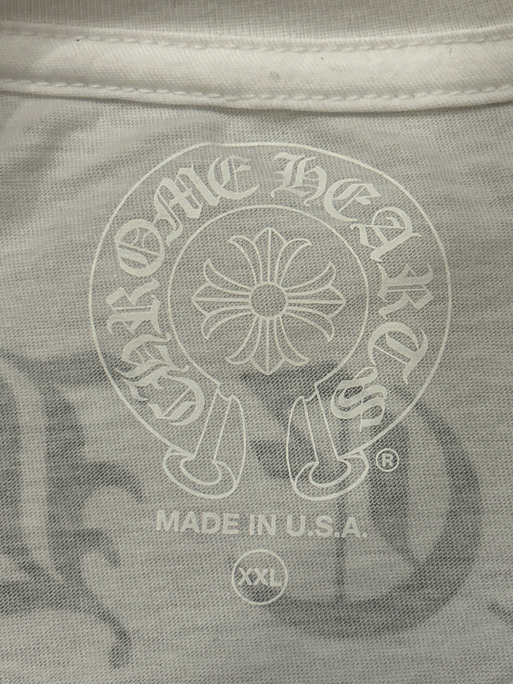 Chrome Hearts USA Script Logo Spellout Tee