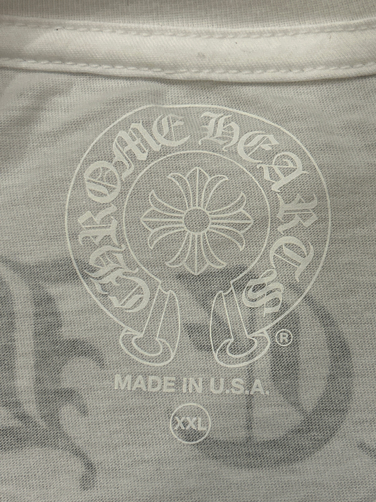 Chrome Hearts USA Script Logo Spellout Tee