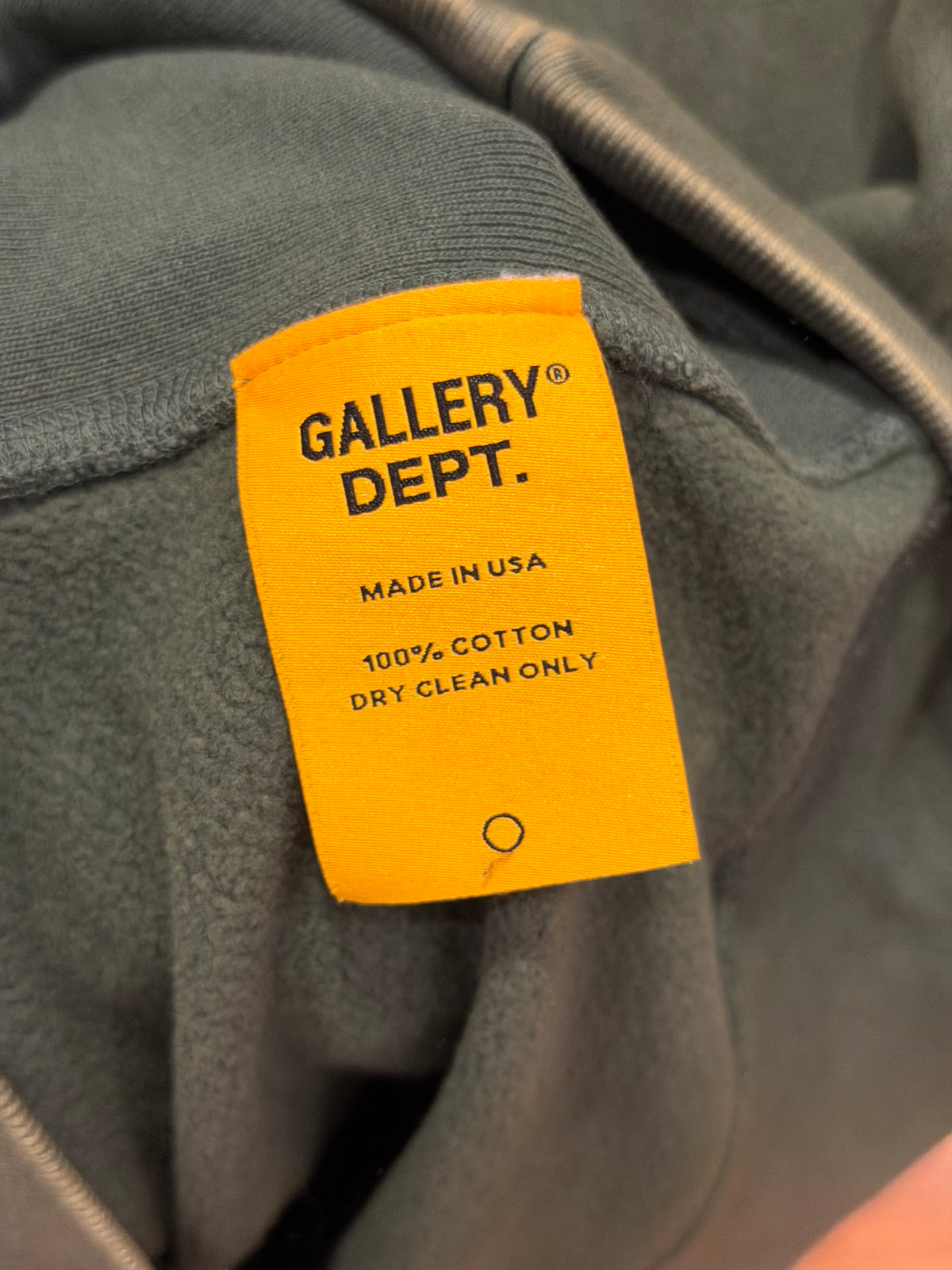 Gallery Dept. Center Logo Hoodie - Green