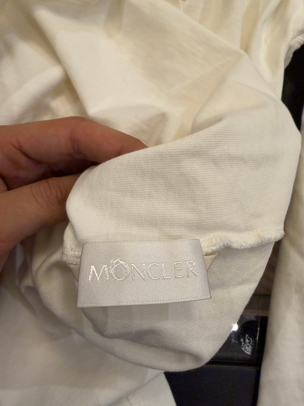 Moncler 'Chinese New Year' Logo Print LS Shirt - White