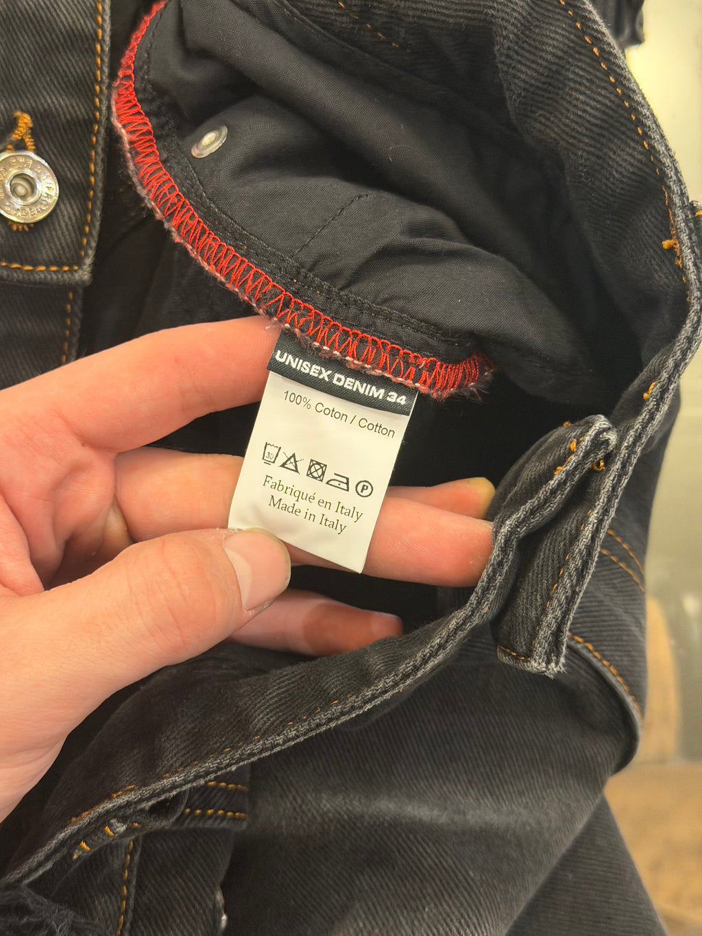 Y Project Multi Waist Jeans - Washed Black