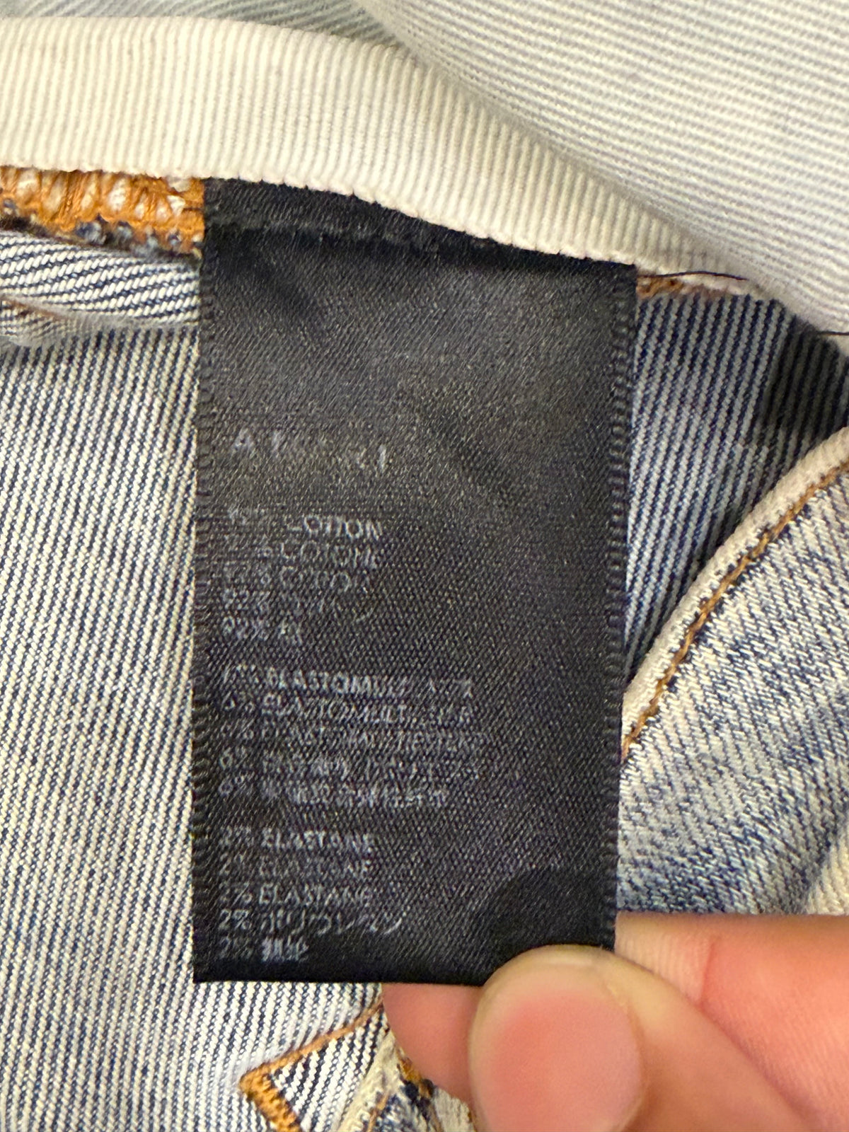 Amiri MX1 Distressed Skinny Jeans - Light Wash/ Tie Dye Patches