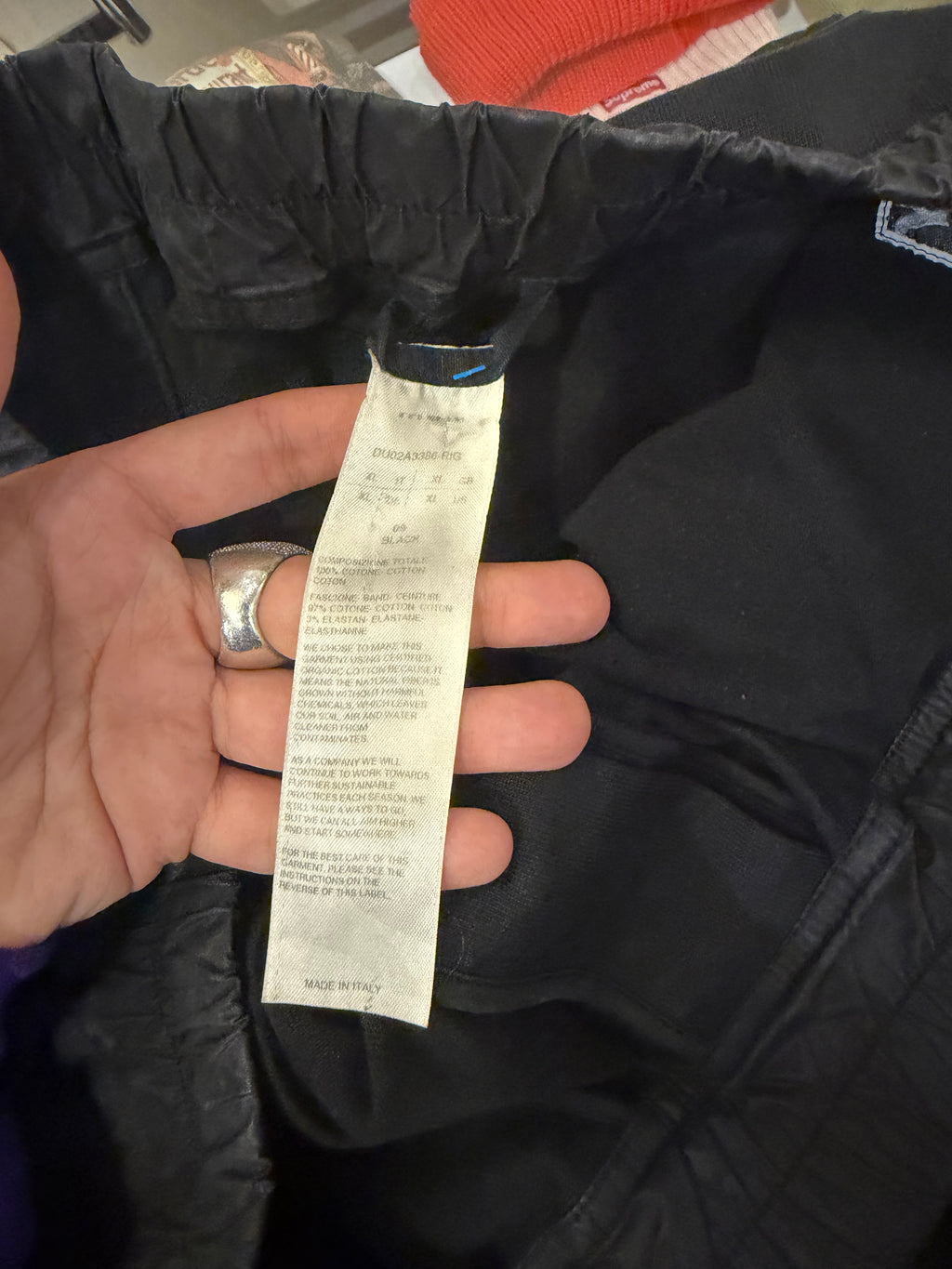 Rick Owens Cargo Jogger
Sweatpants- Black
