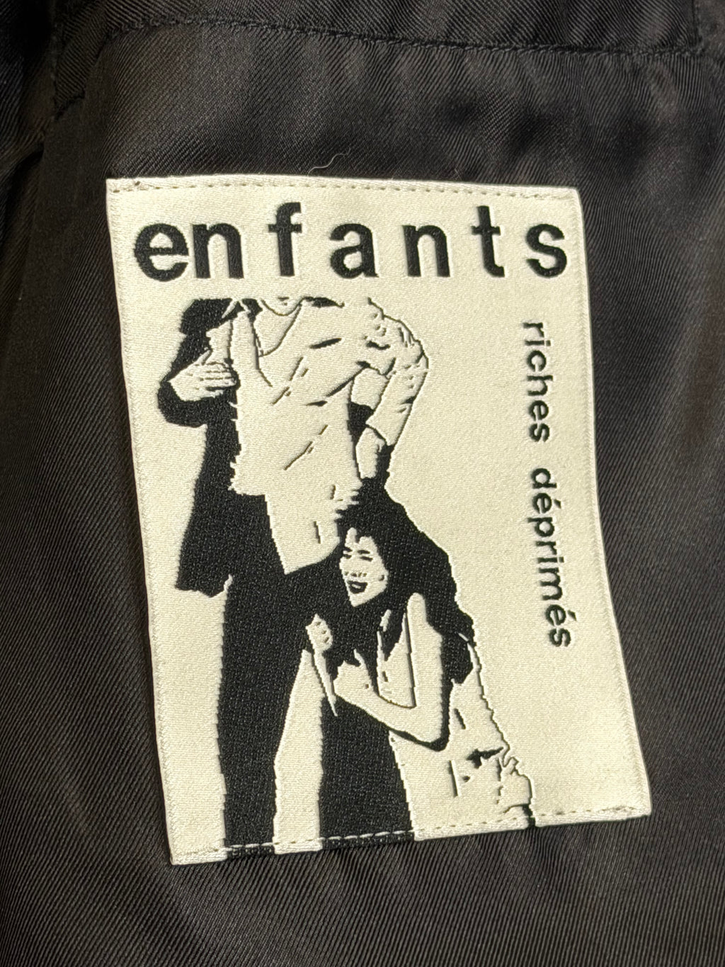 Enfants Riches Désprimés Sleep Sound Leather Cowhide Jacket