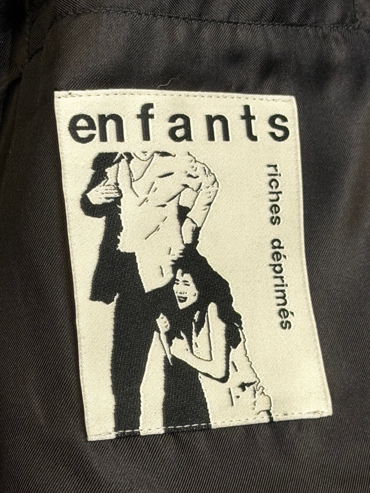 Enfants Riches Désprimés Sleep Sound Leather Cowhide Jacket
