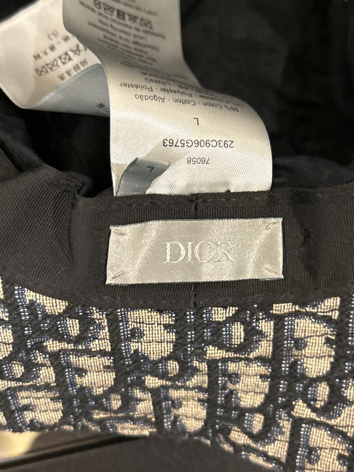 Dior Clip Bucket Hat - Dior Monogram