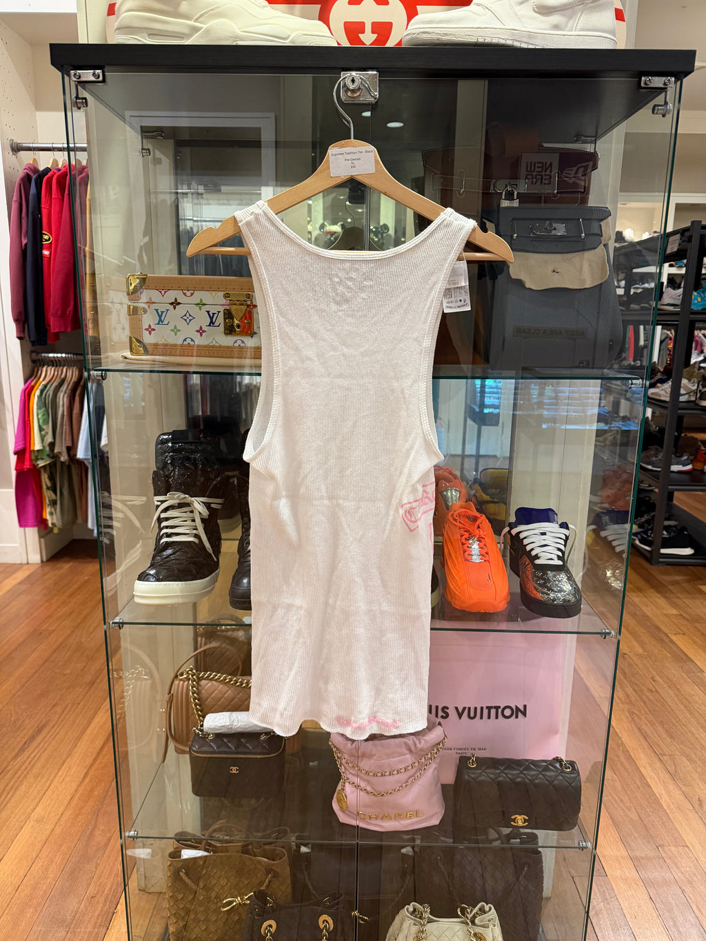 Chrome Hearts Tank Top - White & Pink