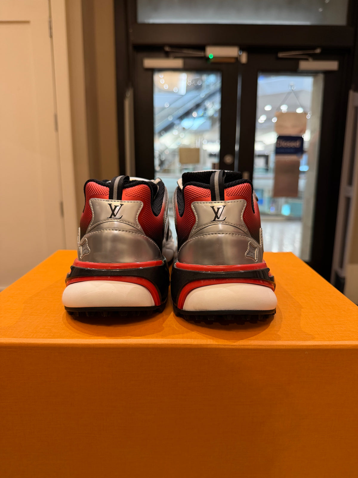 Louis Vuitton Runner Tactic Sneaker - Red/Silver