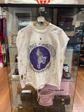 Satoshi Nakamoto Globe of Death Cuttoff Tee - White