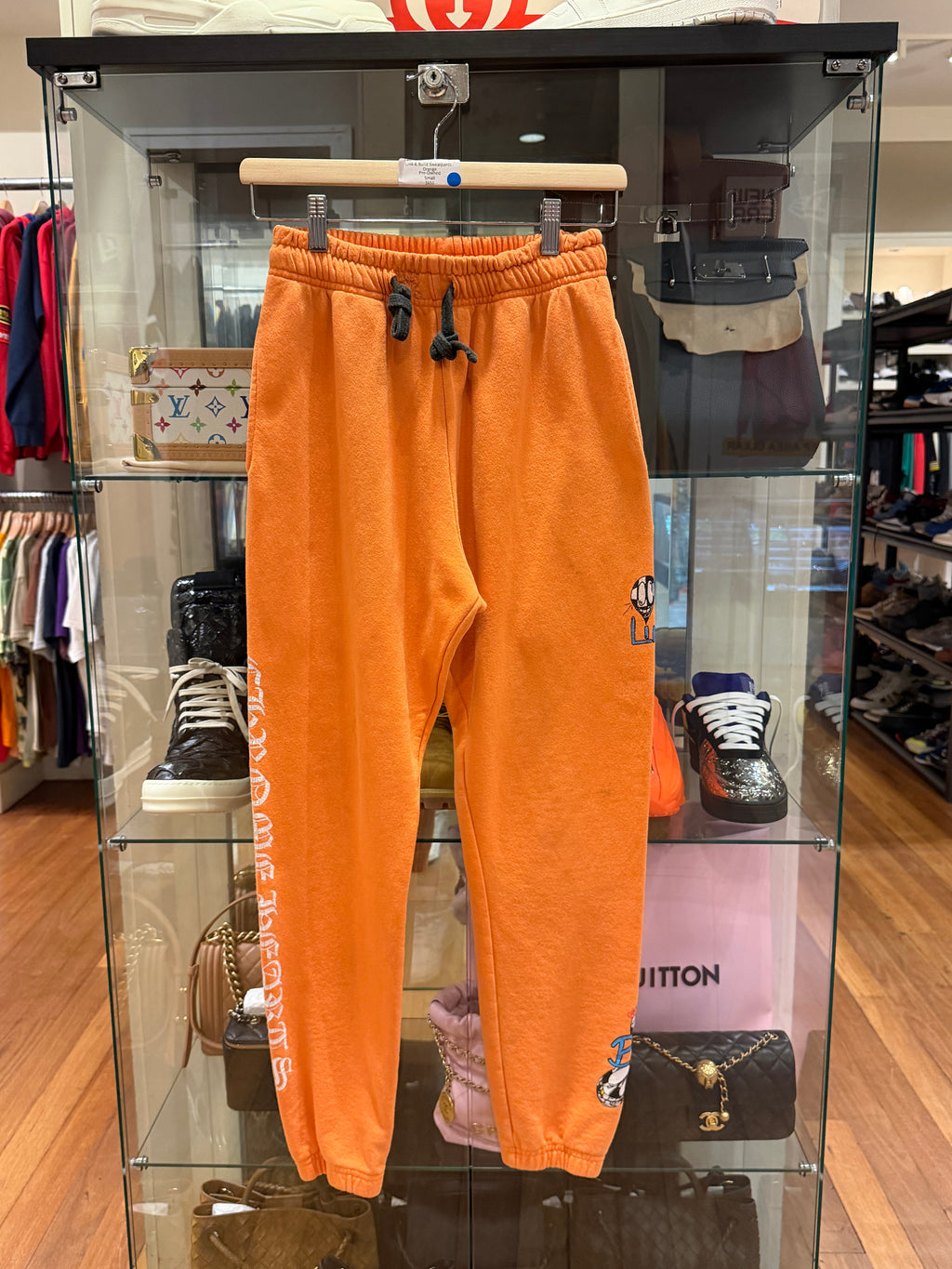 Chrome Hearts x Matty Boy Link & Build Sweatpants -
Orange