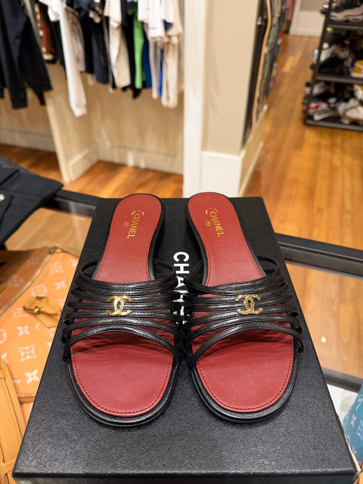 Chanel Metiers d’Art ‘Blazy’ Sandal Flats