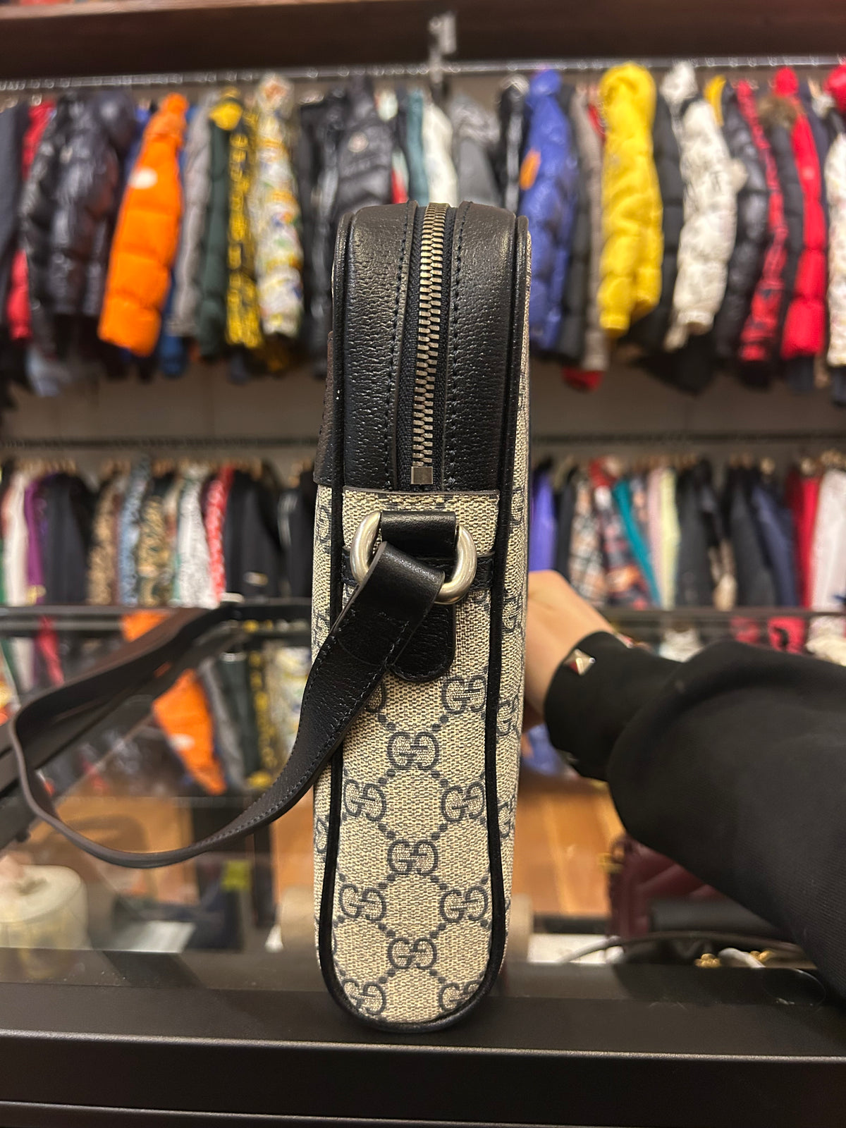 Gucci Ophedia GG Supreme Small Messenger Bag